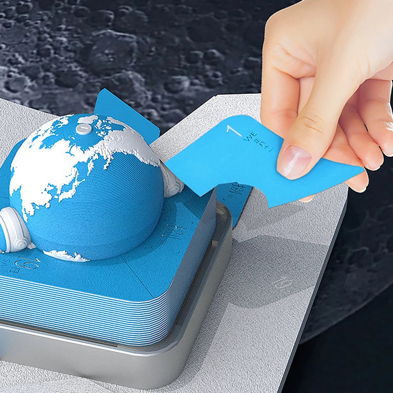 Envided Papieren 3D Scheurkalender 2025