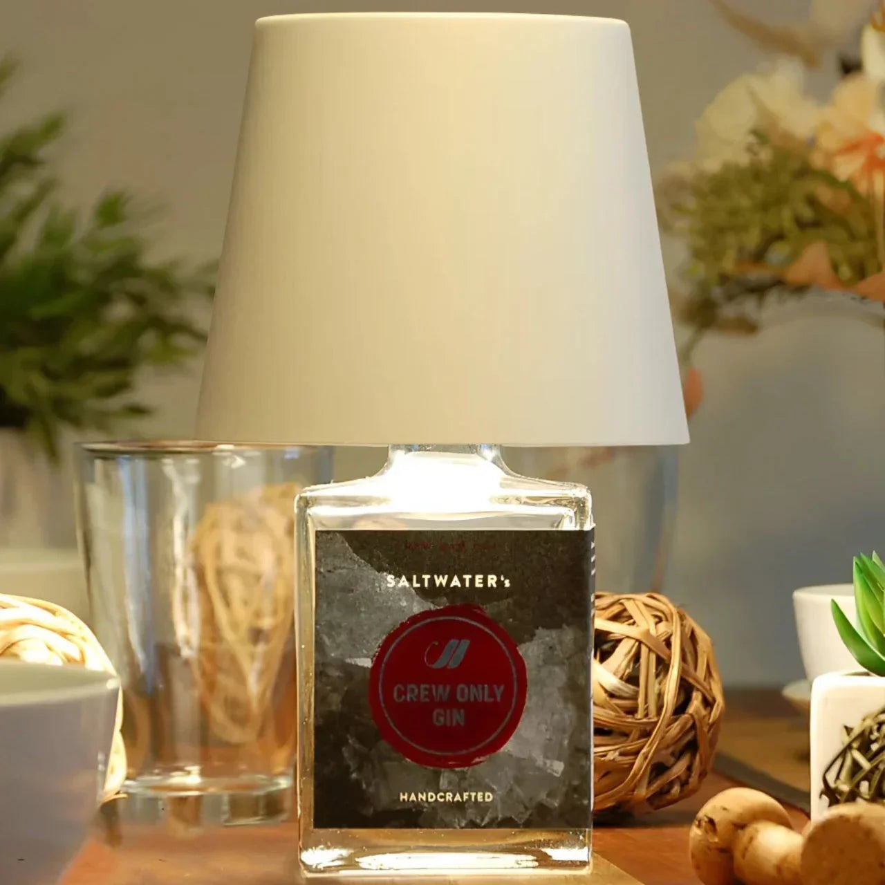 Draadloze Flessenlamp