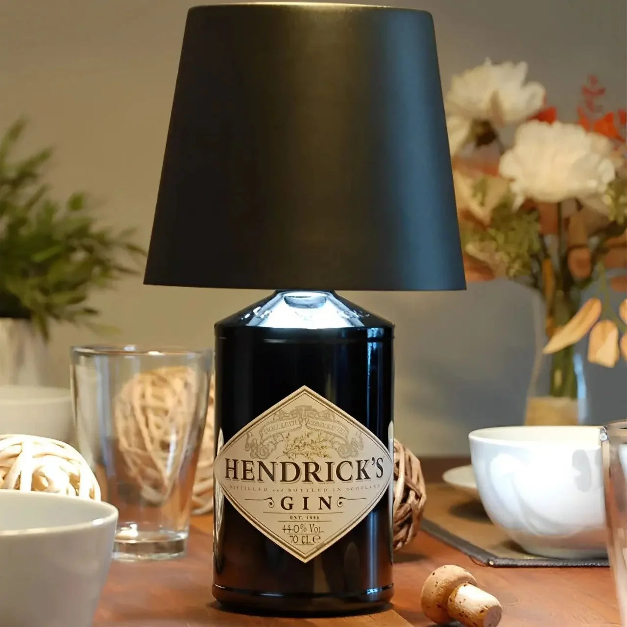 Draadloze Flessenlamp