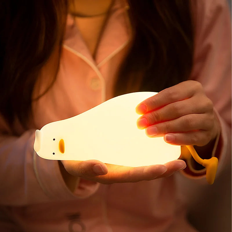 Envided Siliconen lamp platte eend