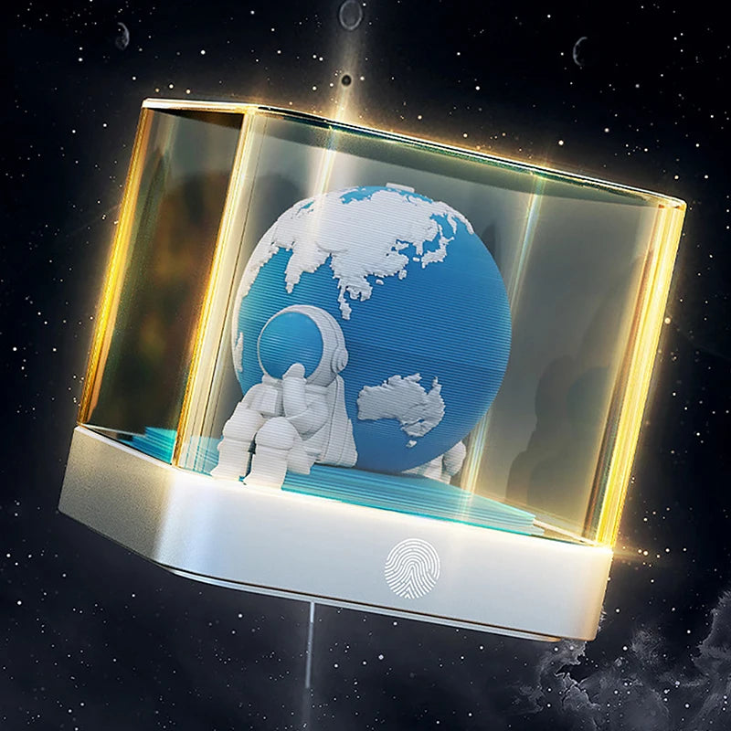 Envided Papieren 3D Scheurkalender 2025
