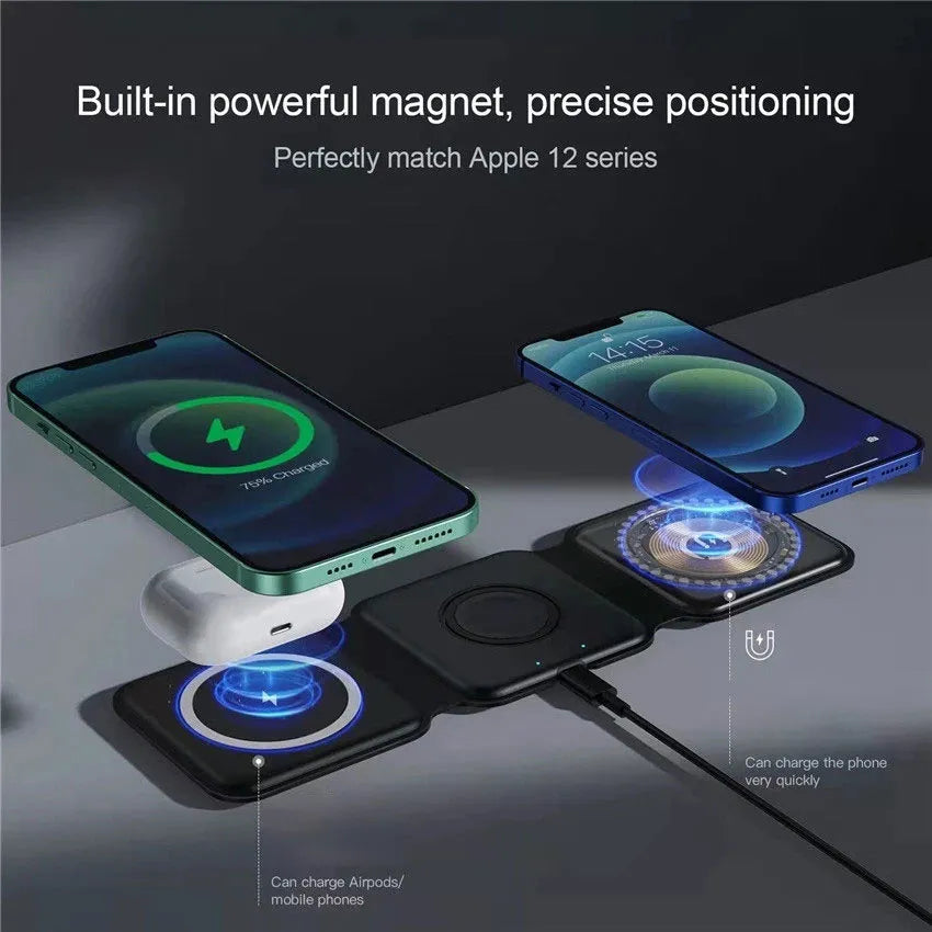 Envided 3 in 1 draadloze lader voor Apple