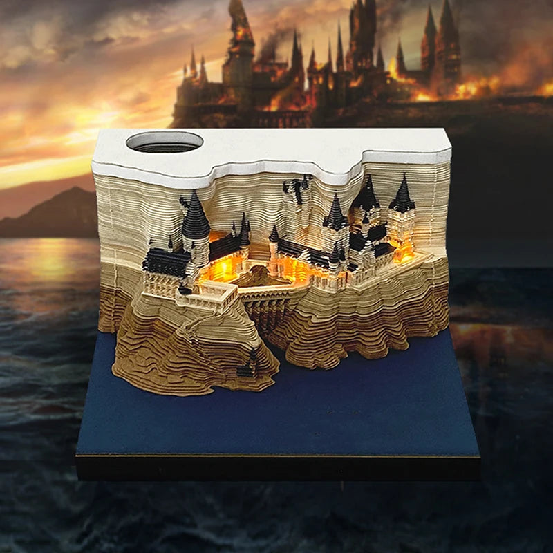 Envided Papieren 3D Scheurkalender 2025