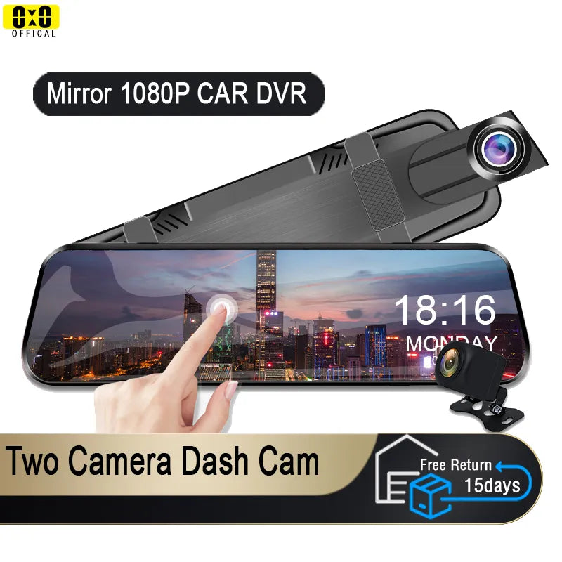 Envided Dashcam Achteruitkijkspiegel