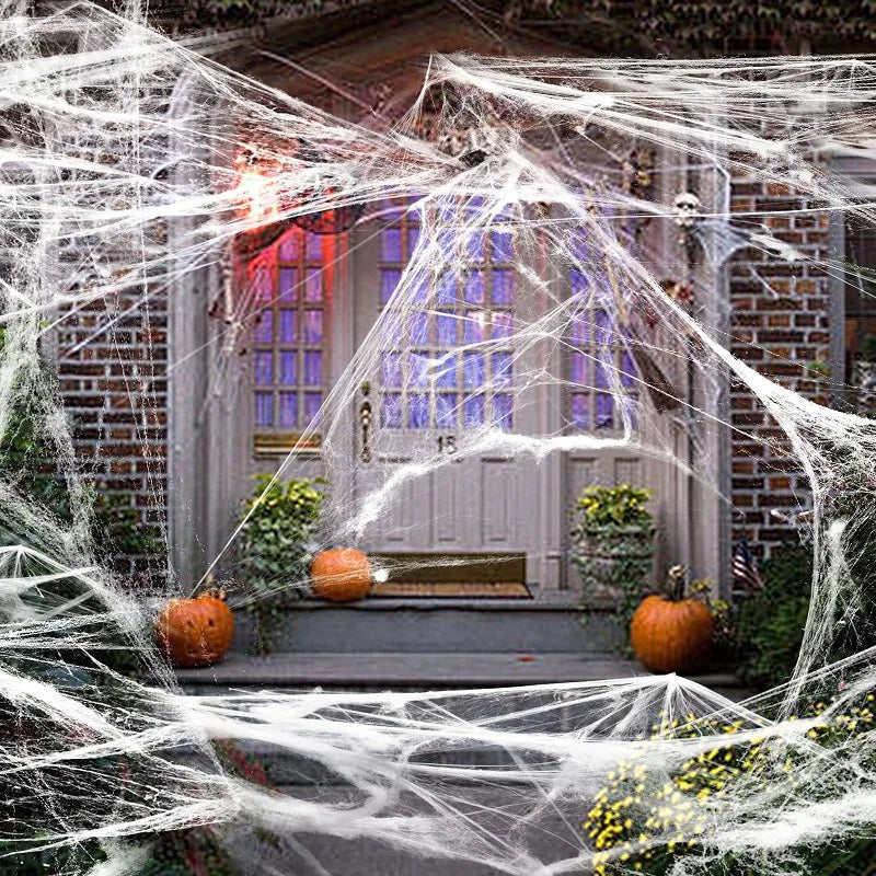 Halloween decoratie spinnenweb
