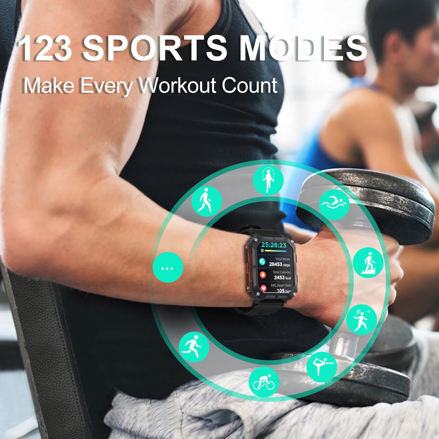 Smart Watch met voice assistant