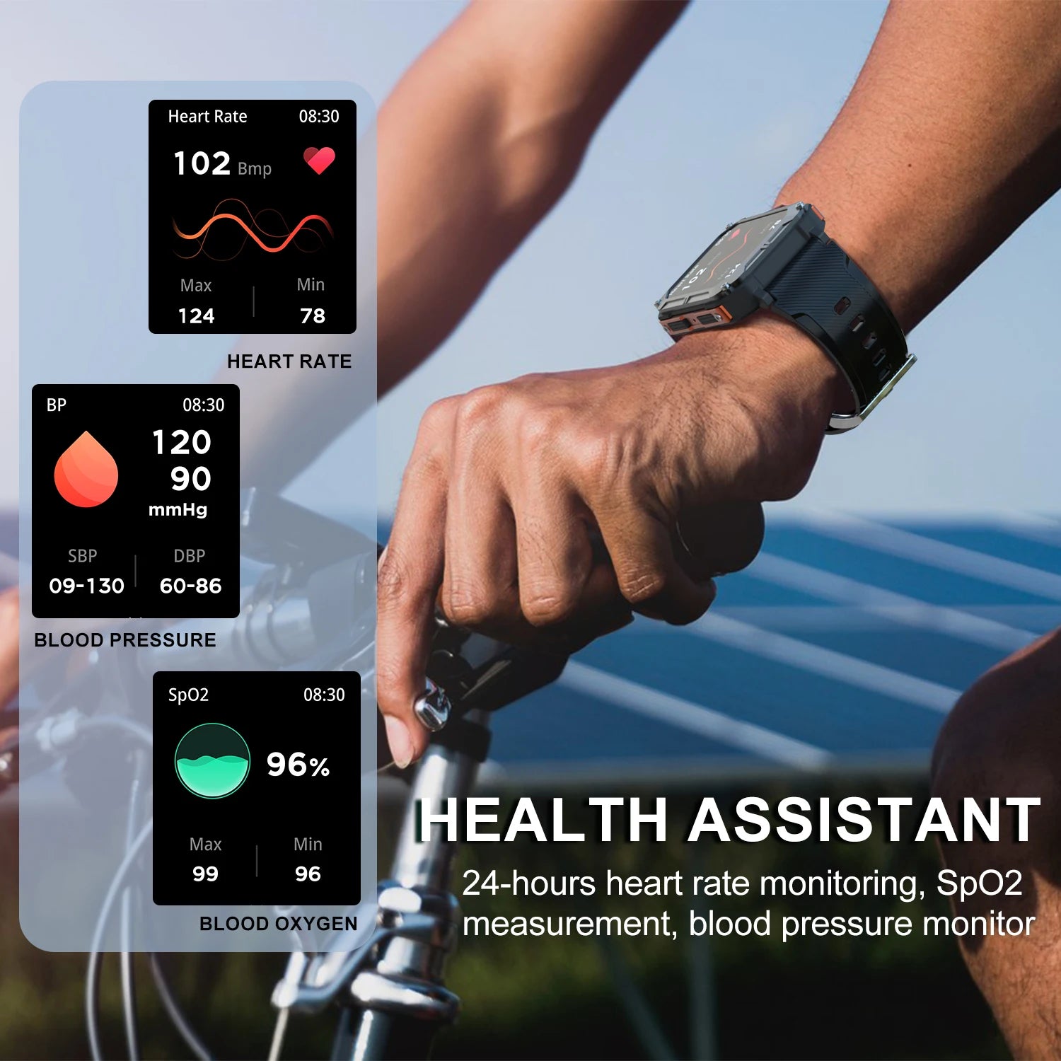 Smart Watch met voice assistant