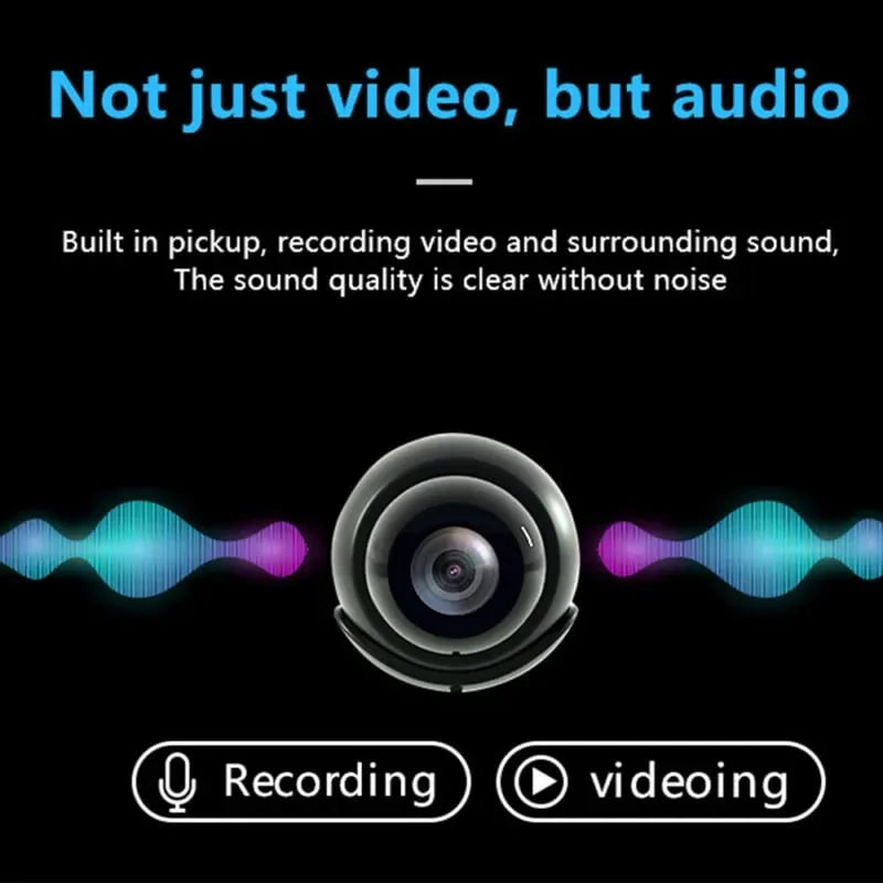 Envided Mini WIFI Camera 1080P HD - Inclusief nachtzicht